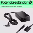 Thumbnail 1 de Cargador de notebook HP original inteligente de 4,5 mm de 65 W punta redonda