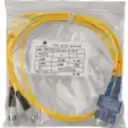 Thumbnail 0 de 1mt SC-FC MonoModo SM Duplex Jumper Cable Fibra 3.0mm 9/125um