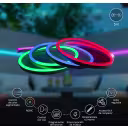 Thumbnail 1 de Cinta LED Neon Smart Nexxt NHB-S614, LED RGBIC WiFi 5mts Smart Home