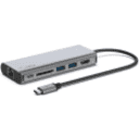 Thumbnail 0 de Adap. Belkin USB-C a HDMI, USB-Ax2, Ethernet, Lector tarjetas + carga