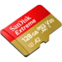Thumbnail 0 de Memoria MicroSDXC 128GB SanDisk Extreme UHS-I Cl3(U3) Lec190MB/s Esc90MB/s c/Ada
