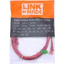 Thumbnail 1 de Cable de Red Linkmade Cat6 U/UTP LSZH Inyectado Multifilar 3mts ROJO