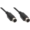 Thumbnail 1 de Cable 1mt S-VIDEO 100cm Negro 4-pin mini-DIN