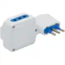 Thumbnail 1 de ENCHUFE TRIPLE C/SWITHCH 2P + T 10A 250V BLANCO