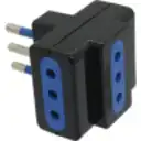 Thumbnail 0 de ENCHUFE TRIPLE 79311 NEGRO PHILCO