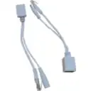 Thumbnail 0 de KIT POE PASIVO 10/100 INYECTOR SPLITTER UTP PLUG/JACK-5,5X2,1MM