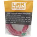 Thumbnail 2 de LINKMADE 10mt Cat6a U/FTP Rojo LSZH Cable Patch Inyectado Multifilar
