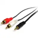 Thumbnail 0 de Cable de Audio Stereo Jack 3.5mm a 2*RCA M/M Largo 1.8mt - StarTech