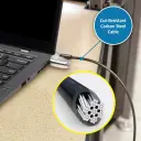 Thumbnail 3 de Cable de Seguridad ClickSafe 2.0 con Kit Dell N17 Kensington Candado Tipo LLave