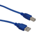 Thumbnail 1 de Cable USB 3mt A-M B-M para Impresora 300cm