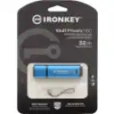Thumbnail 0 de KINGSTON 32GB USB-C Encriptado AES-256 IronKey IKVP50C/32GB Pendrive