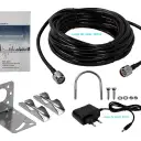 Thumbnail 1 de Antena Amplificador 4G 2600MHz B7 2-N 2-Antenas 7/12dbi Inc. 5V/1A