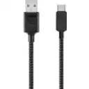 Thumbnail 1 de Cable USB-A a USB-C, USB 2.0, 1.2 Mt Rugged Dusted negro