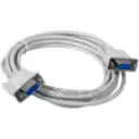 Thumbnail 1 de Straight 2,7mt DB9-Hembra-Hembra 272cm Cable Directo SerialRS232 DE-09