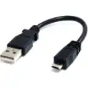 Thumbnail 0 de Cable Adaptador USB-A a micro USB-B v2.0 M/M 15cm Negro - StarTech