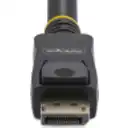 Thumbnail 4 de Cable DisplayPort M/M 4K 60Hz 1920*1080 HDCP DPCP c/Pestillo 15mt Negro StarTech