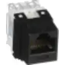 Thumbnail 2 de Panduit NetKey Punchdown Jack Module Modular insert - RJ-45 - black