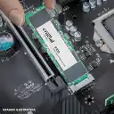 Thumbnail 3 de Unidad SSD Crucial E100 480GB M.2 22*80 PCIe G4  NVME Lec 4700MB/s Esc 2500MB/s