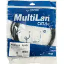 Thumbnail 2 de FURUKAWA 2mt Cat5e Negro U/UTP CM Cable Patch RJ45 Multilan 35103103