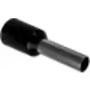 Thumbnail 0 de Negro 2,5mm2 8/15mm 100-unids AWG14 Ferrules Terminal Aislado Crimpeab
