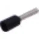 Thumbnail 1 de Negro 1,0mm2 8/15mm 100-unid AWG18 Ferrules Terminal Aislado Crimpeabl