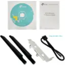 Thumbnail 0 de TP-LINK WiFi6E AXE5400 2,4/5/6GHz PCIExpress PCIe-x1 2-RPSMA Bluet-5.3