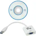 Thumbnail 1 de Adaptador USB-A USB 3.0 a VGA-H Longitud del CAble 10 cm Solo PC