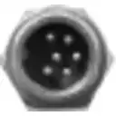 Thumbnail 2 de 6-pin Macho Chasis Conector GX12 Soldable Aviacion