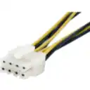 Thumbnail 1 de Cable Adaptador 4 Pines a 8 Pines con Molex EPS StarTech para Fuente de poder