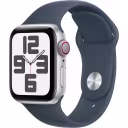 Thumbnail 0 de Apple Watch SE 2022 44mm (GPS + Cellular / Silver Aluminum Case / Storm Blue / M-L) [MXGQ3BE/A]