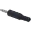 Thumbnail 1 de Conector 4-pin 3,5mm-Macho Audio Video Phone-1/8 Soldable 3.5mm