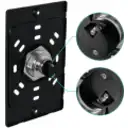 Thumbnail 2 de UniFi Access Boton Pulsador-N/A Incluye Placa Metalica keystone Blanco y Negro
