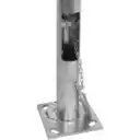 Thumbnail 2 de Poste Conico 8mt 3mm Base-280x280x12mm no-inc-Canastillo Cono-140/60mm