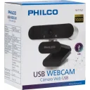 Thumbnail 0 de Open Box - Cámara Web Philco W1152 1080p 30fps Cableado USB 1.5m para Mac Linux Android Win (Caja Abierta)