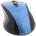 Thumbnail 1 de Xtech - XTM-315BL - Mouse - 2.4 GHz - Wireless - Blue - 4-button 1600dpi