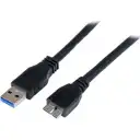 Thumbnail 4 de Cable USB 3.0 Tipo-A a Micro USB Tipo-B M/M 1mt Certificado SS Negro - StarTech