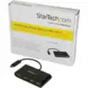Thumbnail 4 de HUB StarTech Conector USB-C a 4 Port USB A 2.0 color Negro