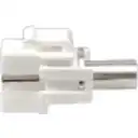 Thumbnail 0 de 3.5mm Keystone Audio-Hembra-Hembra 3,5mm-HH Blanco Phone-1/8