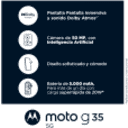 Thumbnail 3 de Celular Motorola Moto G35 256GB RAM 4GB 50MP 6.7' Negro