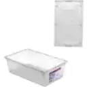 Thumbnail 1 de WENCO Caja c/Tapa 6Lts Transparente 21x34cm 11cm-Alt Rectangular