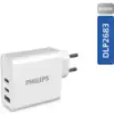 Thumbnail 1 de PHILIPS CARGADOR RAPIDO 65W USB Cx2 + 1USB / DLP2683/55PHILIPS CARGADOR RAPIDO 65W USB Cx2 + 1USB /