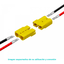 Thumbnail 1 de 50A 6mm 2-un Amarillo Anderson SB50 Enchufe Terminal Conector Volante