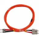 Thumbnail 2 de 3mt ST-SC OM1 MultiModo MM Duplex Jumper Fibra 62.5/125um LSZH 