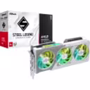 Thumbnail 0 de ASRock Radeon RX 9060 XT Steel Legend 16GB OC [RX9060XT SL 16GO]