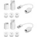 Thumbnail 4 de UBIQUITI 2un Copla Extension RJ45 Cat6A Blindado Macho-Hembra