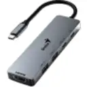 Thumbnail 1 de GENIUS HUB 5 in 1 PLUG TYPE-C to JACK HDMI, PD, USB 3.0-UH-500-GR