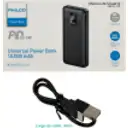 Thumbnail 2 de PHILCO Banco de Bateria 10000mAh 2-USB-C USB-A 37Wh Max-22,5W Portatil