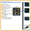 Thumbnail 5 de PDU Vertical 20(C13) 4(C19) 3.8kW Controlable cable 3m Tripplite