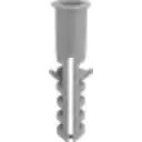Thumbnail 0 de Tarugo 10mm 100-Unids. Plastico-PE Gris 10x44mm Tornillo-5x45
