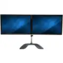 Thumbnail 1 de StarTech.com Brazo de Soporte VESA Articulado para 2 Monitores de hasta 32 Pulgadas - de Acero y Aluminio - Base para 2 monitores - plástico, aluminio, acero - negro, plata - tamaño de pantalla: 32" - escritorio
